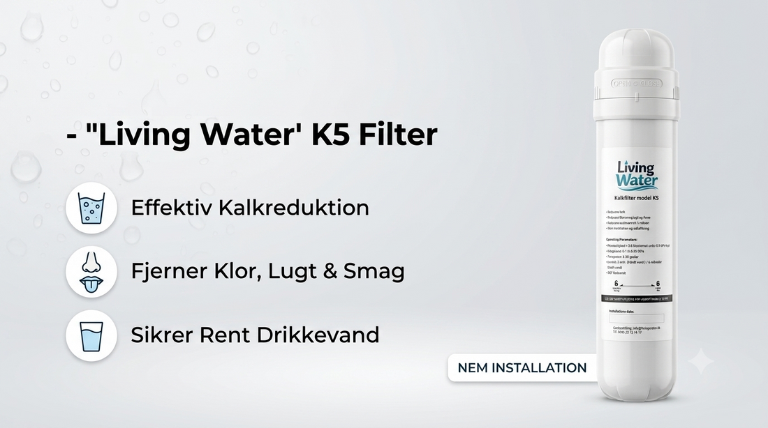 Vandfilter og kulfilter til køkkenet: hvornår skal filteret skiftes?
