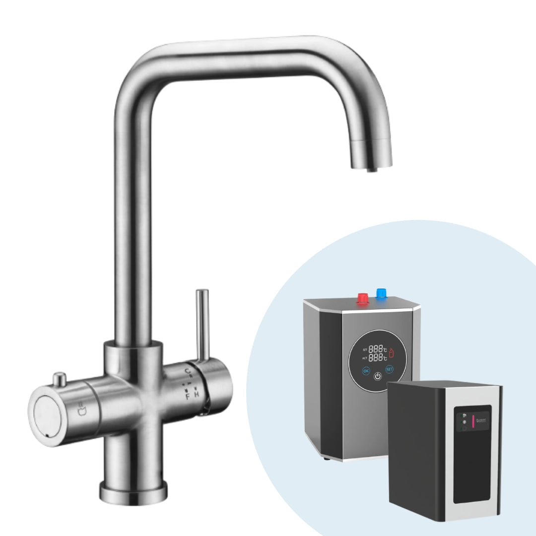 2,4 Liter 3-1 inkl. hane & filter