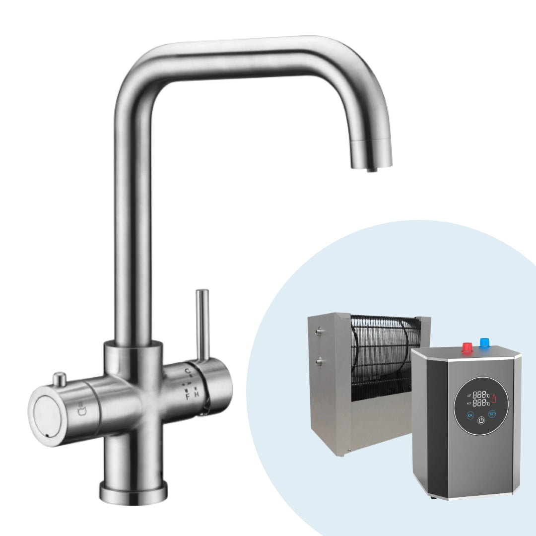 2,4 Liter 3-1 inkl. hane & filter