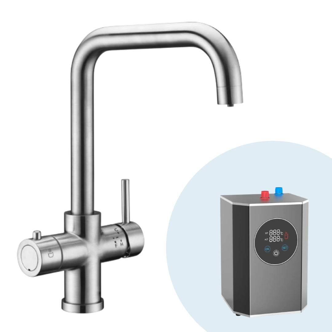 2,4 Liter 3-1 inkl. hane & filter