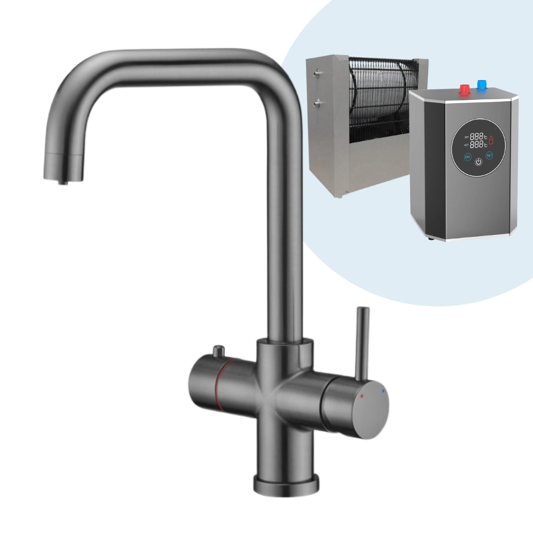 2,4 Liter 3-1 inkl. hane & filter