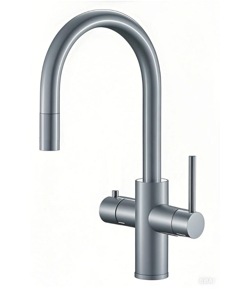 2,4 Liter Cooker inkl. udtrækshane & filter