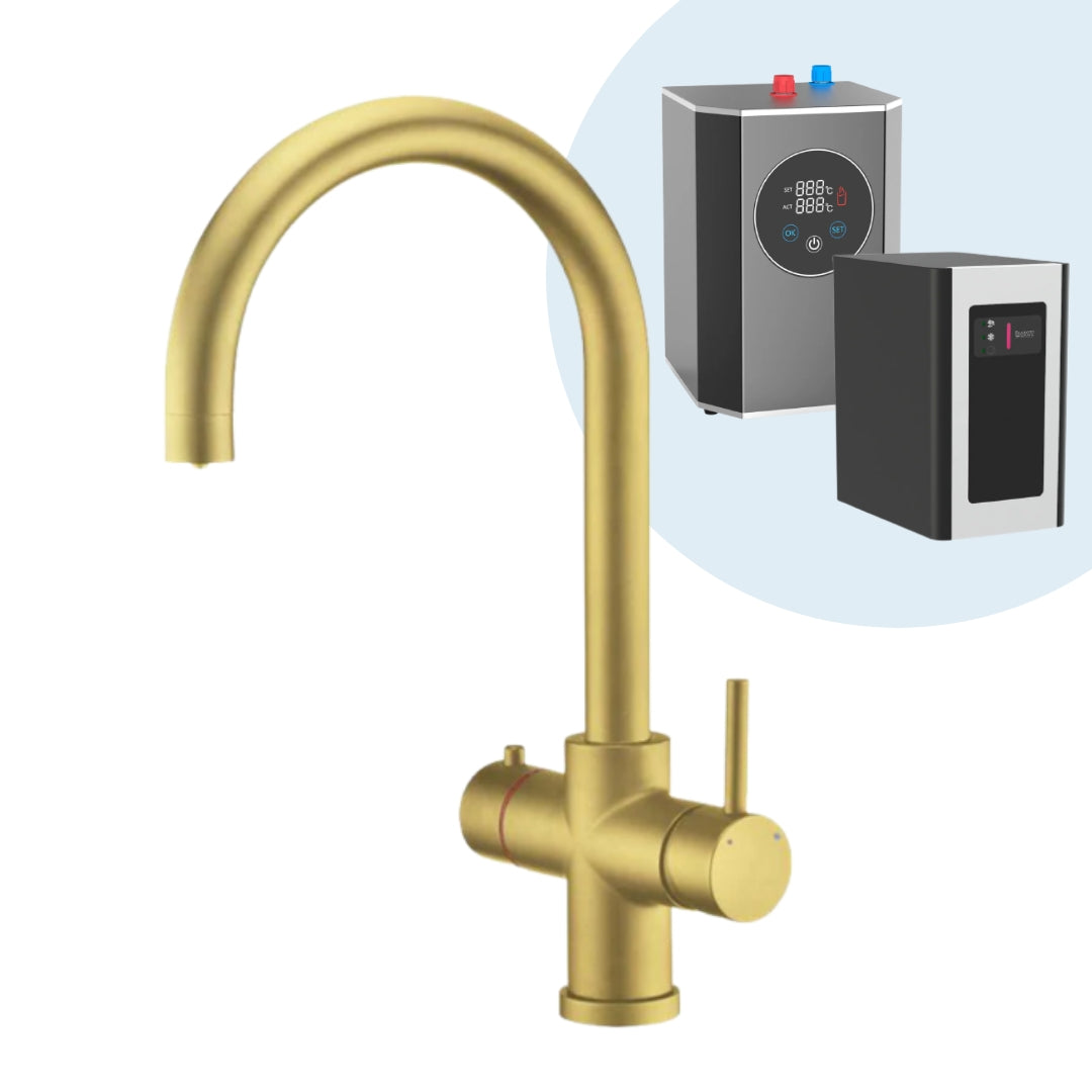 2,4 Liter 3-1 inkl. hane & filter