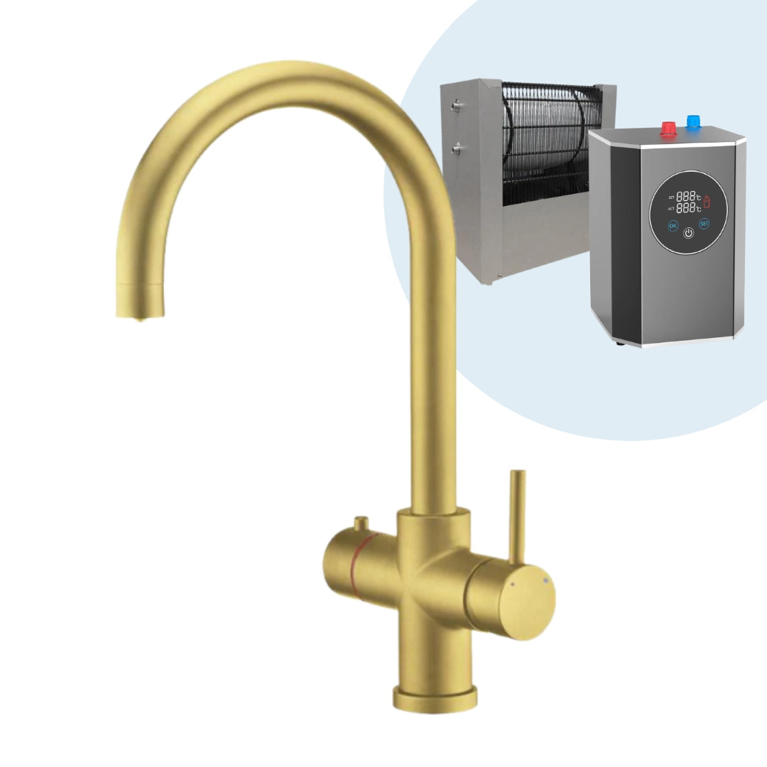 2,4 Liter 3-1 inkl. hane & filter