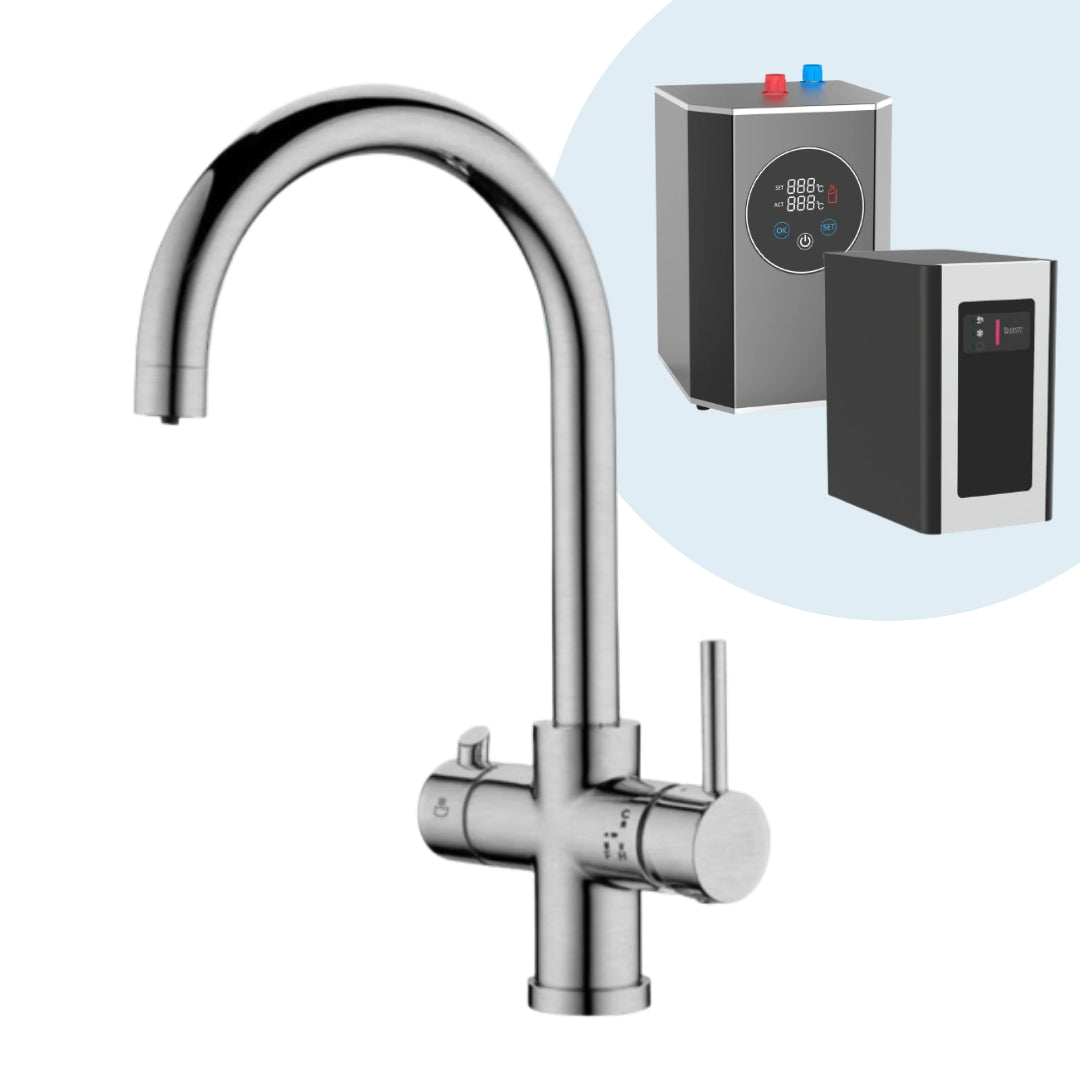 2,4 Liter 3-1 inkl. hane & filter