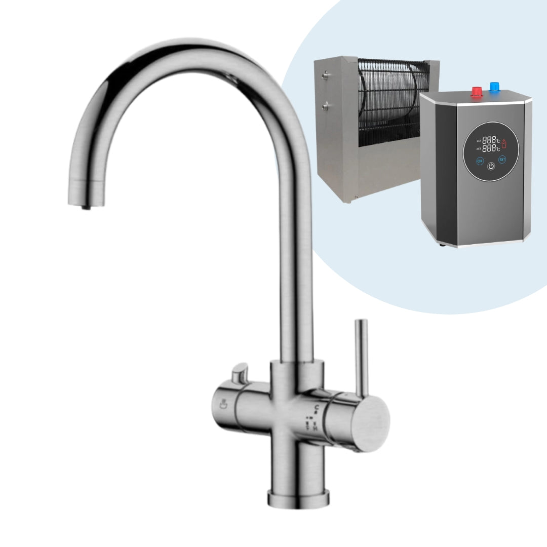 2,4 Liter 3-1 inkl. hane & filter