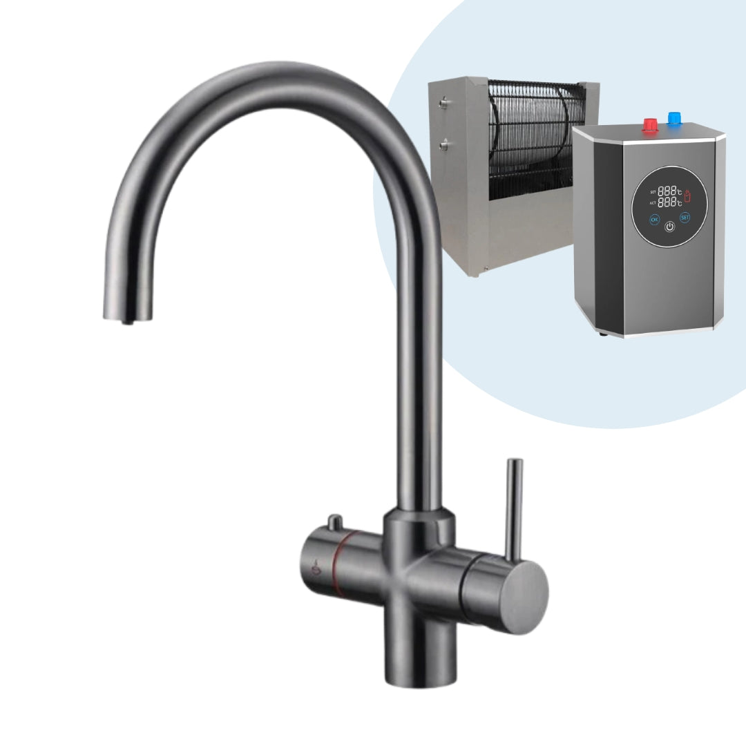 2,4 Liter 3-1 inkl. hane & filter