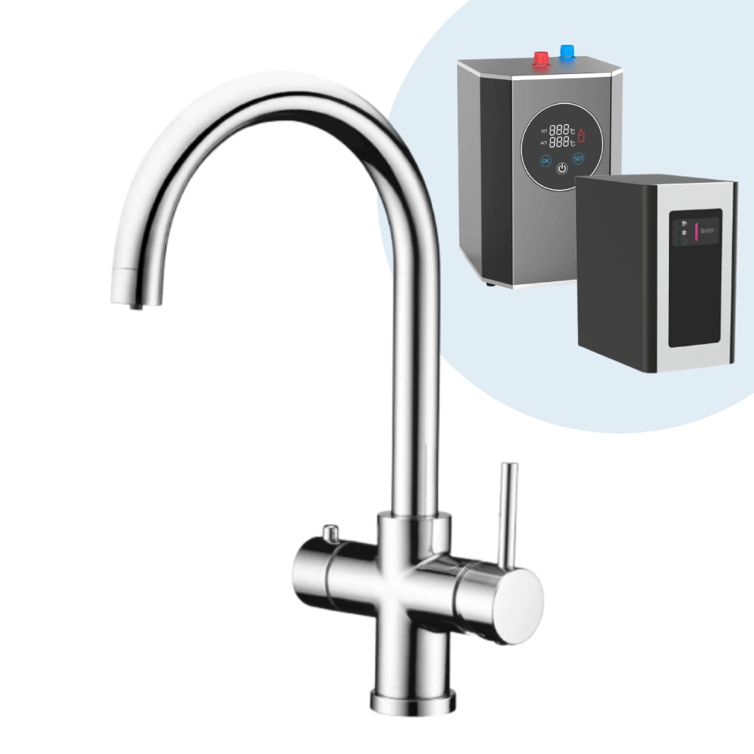 2,4 Liter 3-1 inkl. hane & filter