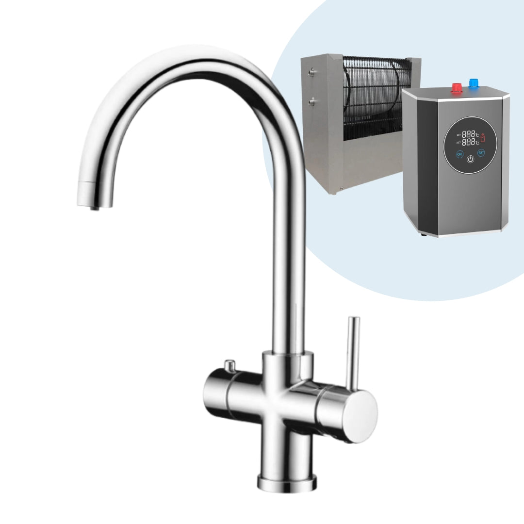 2,4 Liter 3-1 inkl. hane & filter