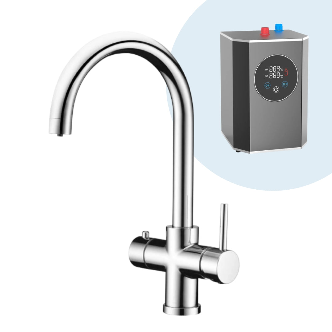 2,4 Liter 3-1 inkl. hane & filter