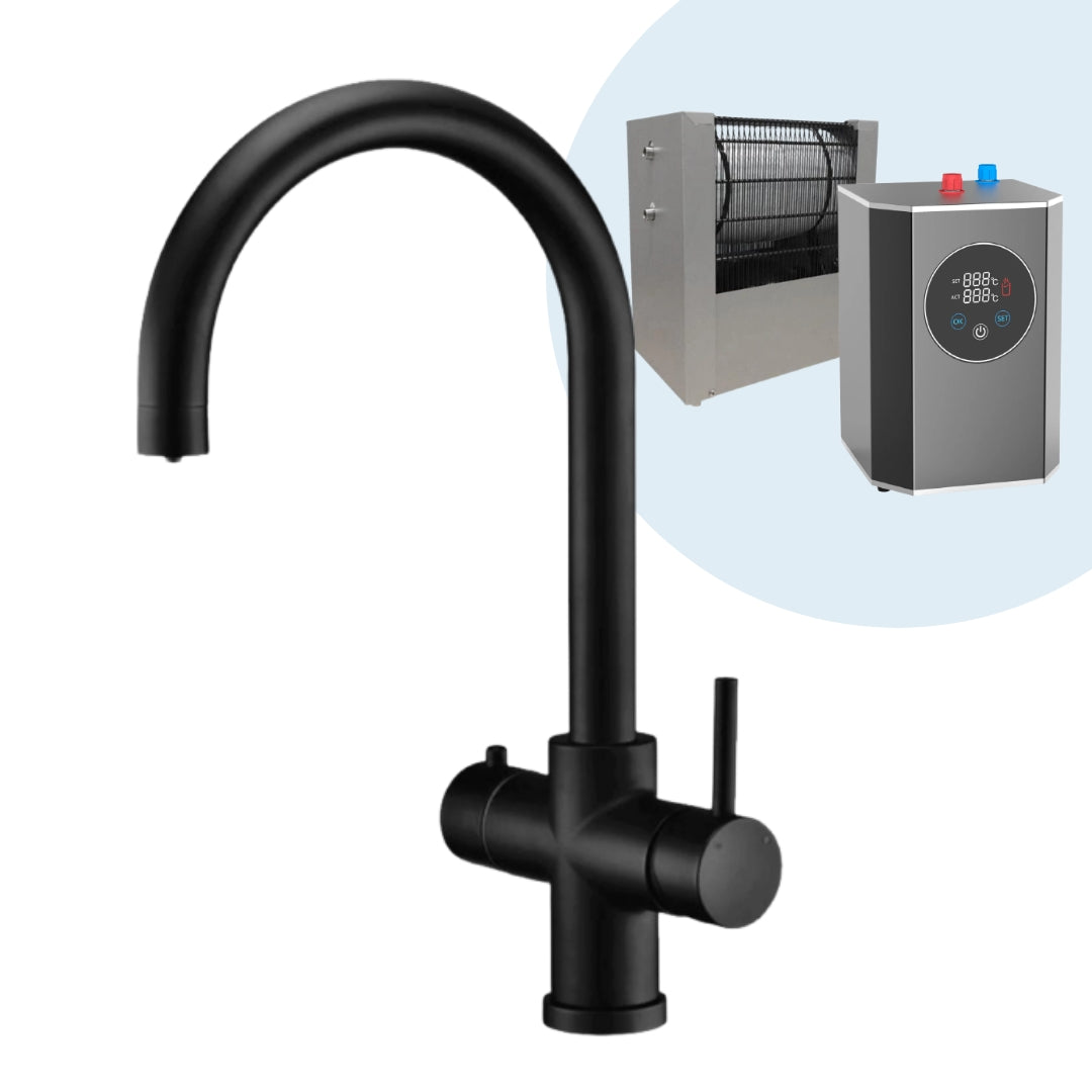 2,4 Liter 3-1 inkl. hane & filter