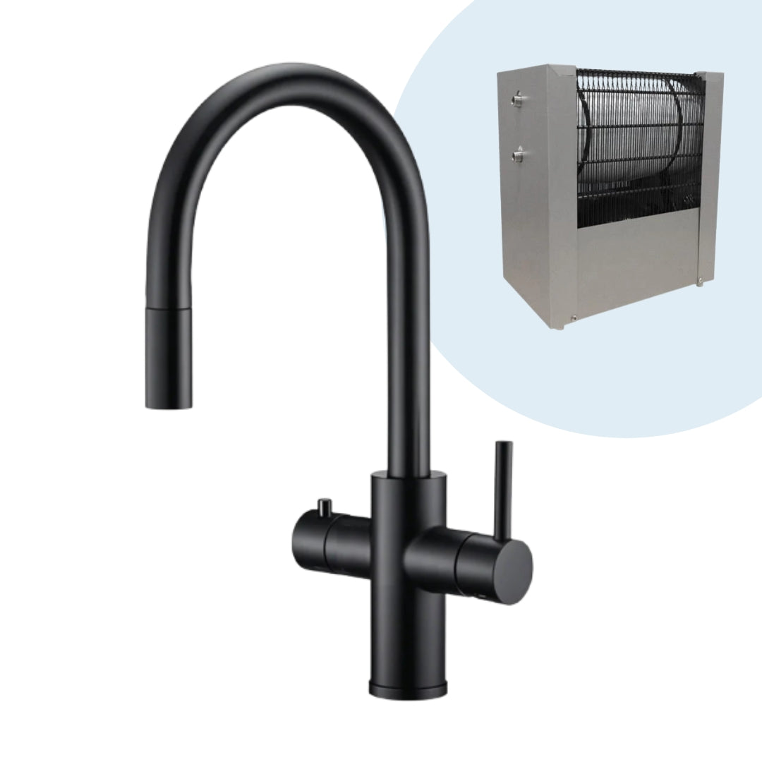 2,4 Liter 4-1 inkl. udtrækshane & filter